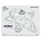 Iwata Artool Freehand Template - Set of 4, BoneHeadz Screamers